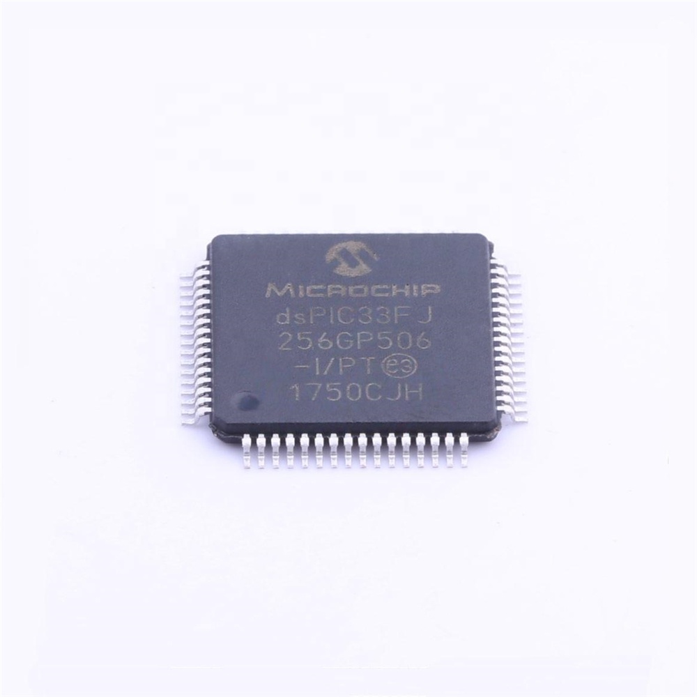 Original new in stock IC MCU TQFP-64_10x10x05P DSPIC33FJ256GP506-I/PT